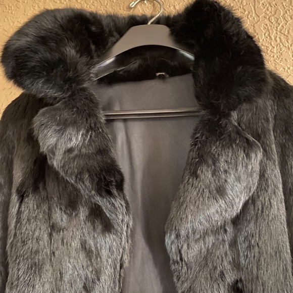 Fur Coat 100% Rabbit - Picture 2 of 9